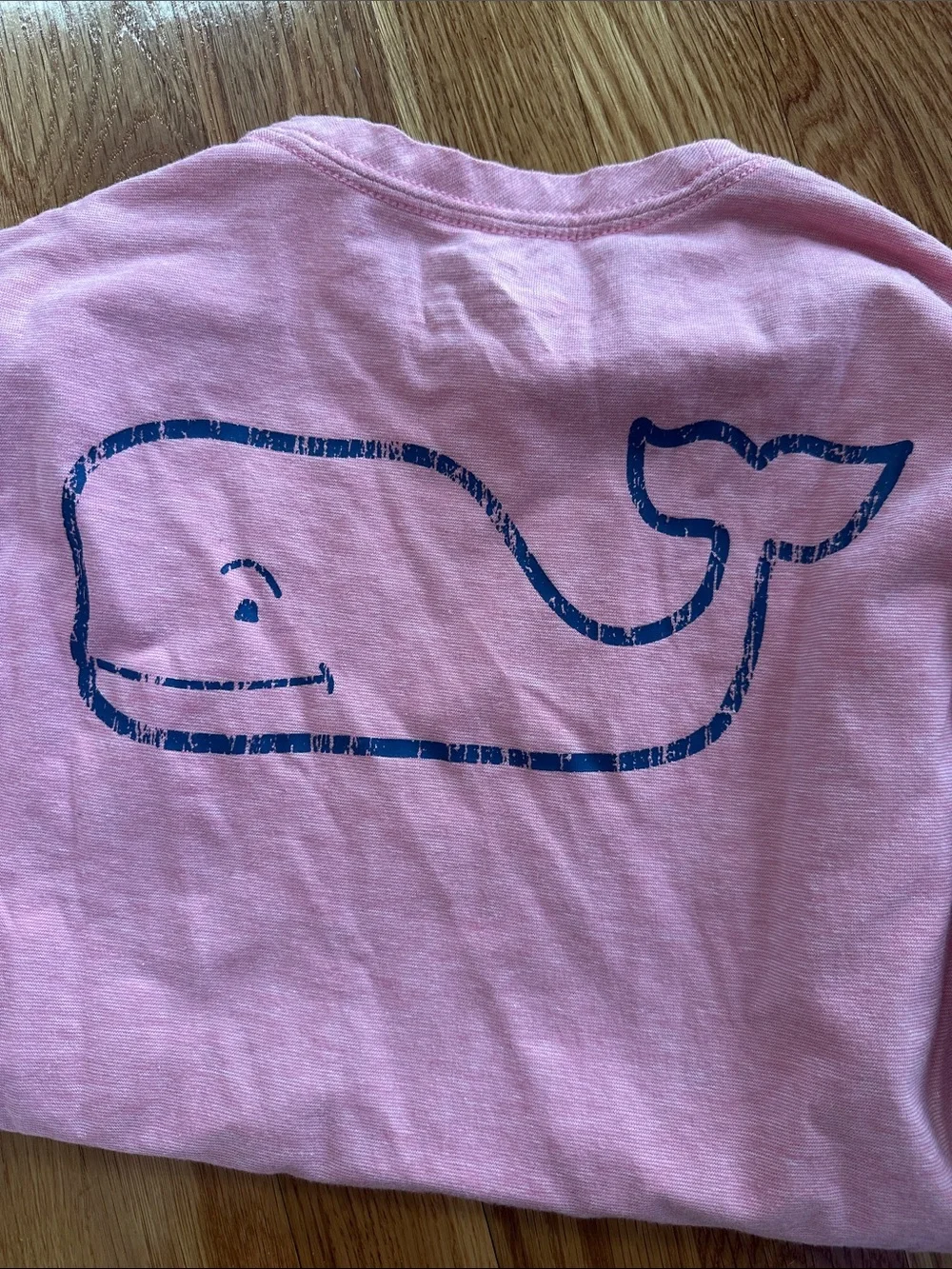 Vineyard Vines Pink Long-Sleeve Crewneck Tee, size small and 4t LIKE NEW